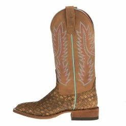 Macie Bean Women's Unbeweveable Crazy Train-13in Honey Crazy Boots -Justin Boots Store M9092 2