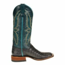 Macie Bean Boots Women's Bite In Shining Armour Turquoise Top Boot -Justin Boots Store M9141 4