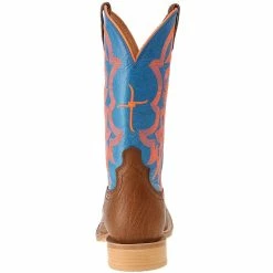 Twisted X Men's Hooey By Cognac Bullhide 12in. Neon Blue Top Cowboy Boots 10 Twisted X Men's Hooey By Cognac Bullhide 12in. Neon Blue Top Cowboy Boots -Justin Boots Store MHY0004 3
