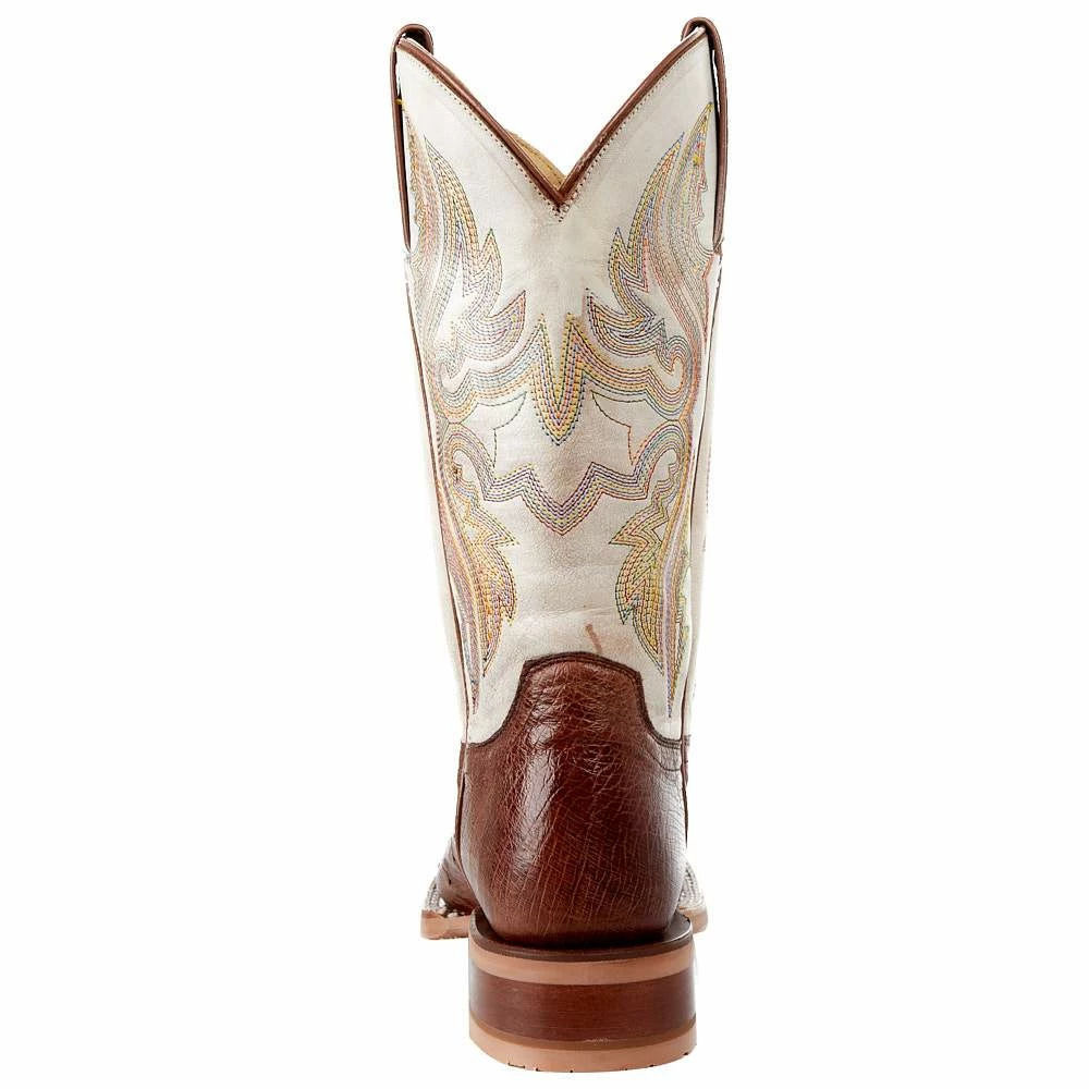 Justin Boots Women's NRS Exclusive Rum Brown Smooth Ostrich Cowgirl Boot 7 Justin Boots Women's NRS Exclusive Rum Brown Smooth Ostrich Cowgirl Boot - Image 5