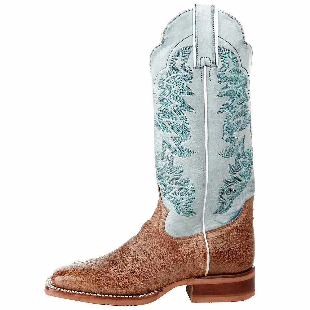 Justin Boots Womens NRS Exclusive Vintage Mink Smooth Ostrich Cowgirl Boot MJ3501 6 Justin Boots Womens NRS Exclusive Vintage Mink Smooth Ostrich Cowgirl Boot MJ3501 - Image 4