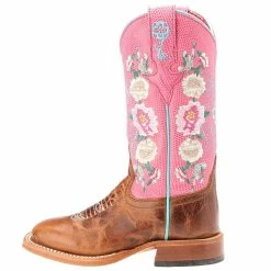 Macie Bean Boots Kids Honey Bunch-Rose Lizard Top Boot 9 Macie Bean Boots Kids Honey Bunch-Rose Lizard Top Boot -Justin Boots Store MK7047 2