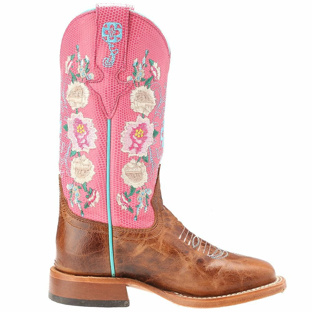 Macie Bean Boots Kids Honey Bunch-Rose Lizard Top Boot 7 Macie Bean Boots Kids Honey Bunch-Rose Lizard Top Boot - Image 5
