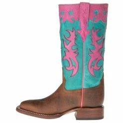 Macie Bean Boots Kid's Bone Mad Dog Cowgirl Boots -Justin Boots Store MK9096 2