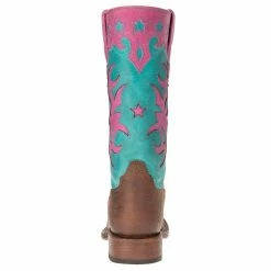 Macie Bean Boots Kid's Bone Mad Dog Cowgirl Boots -Justin Boots Store MK9096 3