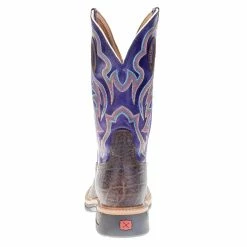 Twisted X Men's Brown Elephant Print 12in. Purple Alloy Toe Work Boots 10 Twisted X Men's Brown Elephant Print 12in. Purple Alloy Toe Work Boots -Justin Boots Store MLCA006 3