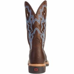 Twisted X Men's Brown Pebble Steel Toe Lite Weight Cowboy Work Boots 10 Twisted X Men's Brown Pebble Steel Toe Lite Weight Cowboy Work Boots -Justin Boots Store MLCS003 4
