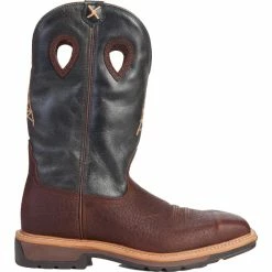 Twisted X Men's Oiled Cognac Steel Toe Lite Weight Cowboy Work Boots -Justin Boots Store MLCS006 5