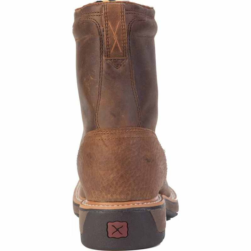Twisted X Men's Distressed Shoulder Steel Toe Lite Work Lacer Boots 6 Twisted X Men's Distressed Shoulder Steel Toe Lite Work Lacer Boots - Image 4