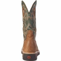 Twisted X Men's Distressed Shoulder Steel Toe Waterproof Lite Weight Cowboy Work Boots -Justin Boots Store MLCSW01 5