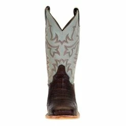 Justin Boots Women`s Caoba Oil Tail Caiman Belly Boot -Justin Boots Store P01070L 11