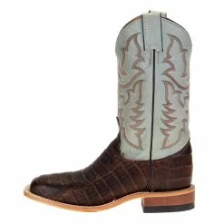 Justin Boots Women`s Caoba Oil Tail Caiman Belly Boot -Justin Boots Store P01070L 2