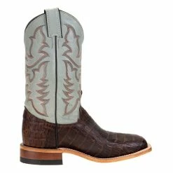 Justin Boots Women`s Caoba Oil Tail Caiman Belly Boot -Justin Boots Store P01070L 4