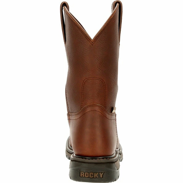 Rocky Boots Men Original Ride 10` Soft Toe Work Boot 6 Rocky Boots Men Original Ride 10` Soft Toe Work Boot - Image 4