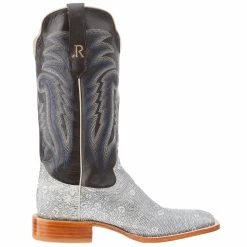R Watson Boots Mens Natural Ring Tail Lizard 13in Chocolate Cowhide Boot 11 R Watson Boots Mens Natural Ring Tail Lizard 13in Chocolate Cowhide Boot -Justin Boots Store RW7900 2 05