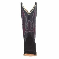 Alternative view of R Watson Boots R Womens Black Roughout 13in Black Boot