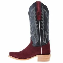 R Watson Boots R Women's Rhubarb Rough Out 13 In Top Cowgirl Boot -Justin Boots Store RWL8411 1 03