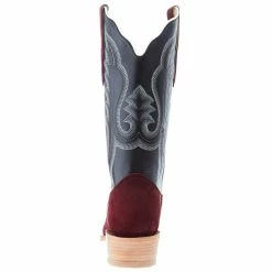 R Watson Boots R Women's Rhubarb Rough Out 13 In Top Cowgirl Boot -Justin Boots Store RWL8411 1 04