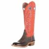 Tony Lama Women's Stout Brown Scarlett 15in. Buckaroo Cowgirl Boots 2 Tony Lama Women's Stout Brown Scarlett 15in. Buckaroo Cowgirl Boots -Justin Boots Store SA1500 11