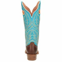 Tony Lama Women's Umber Brown Emmeline 15in. Buckaroo Cowgirl Boots -Justin Boots Store SA1501 31
