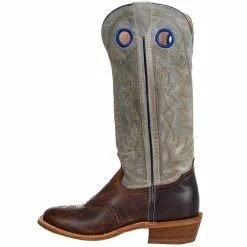 Tony Lama Men's Stout Brown Henley 15in. Buckaroo Cowboy Boots 9 Tony Lama Men's Stout Brown Henley 15in. Buckaroo Cowboy Boots -Justin Boots Store SA2002 3
