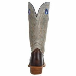Tony Lama Men's Stout Brown Henley 15in. Buckaroo Cowboy Boots 10 Tony Lama Men's Stout Brown Henley 15in. Buckaroo Cowboy Boots -Justin Boots Store SA2002 4