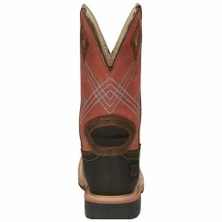 Justin Boots Men's Stampede Hybred Dalhart Brown Waterproof Soft Toe Work Boot 10 Justin Boots Men's Stampede Hybred Dalhart Brown Waterproof Soft Toe Work Boot -Justin Boots Store SE4216 3