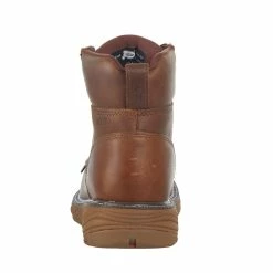 Justin Boots Mens Stampede Rush Barely Cowhide 6in Lace Up Soft Toe Work Boot -Justin Boots Store SE470 4