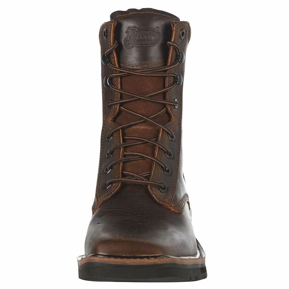 Justin Boot Company Men's Stampede Rugged Soft Toe Lace Up Work Boots 5 Justin Boot Company Men's Stampede Rugged Soft Toe Lace Up Work Boots - Image 3