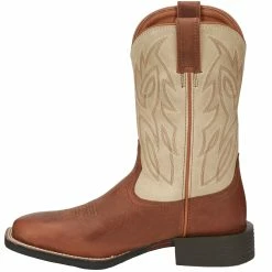 Justin Boots Men's Canter Whiskey 11in. Stampede Western Cowboy Boots 9 Justin Boots Men's Canter Whiskey 11in. Stampede Western Cowboy Boots -Justin Boots Store SE7511 03