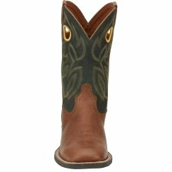 Justin Boots Men's Bowline Whiskey 11in. Stampede Western Cowboy Boots -Justin Boots Store SE7520 04