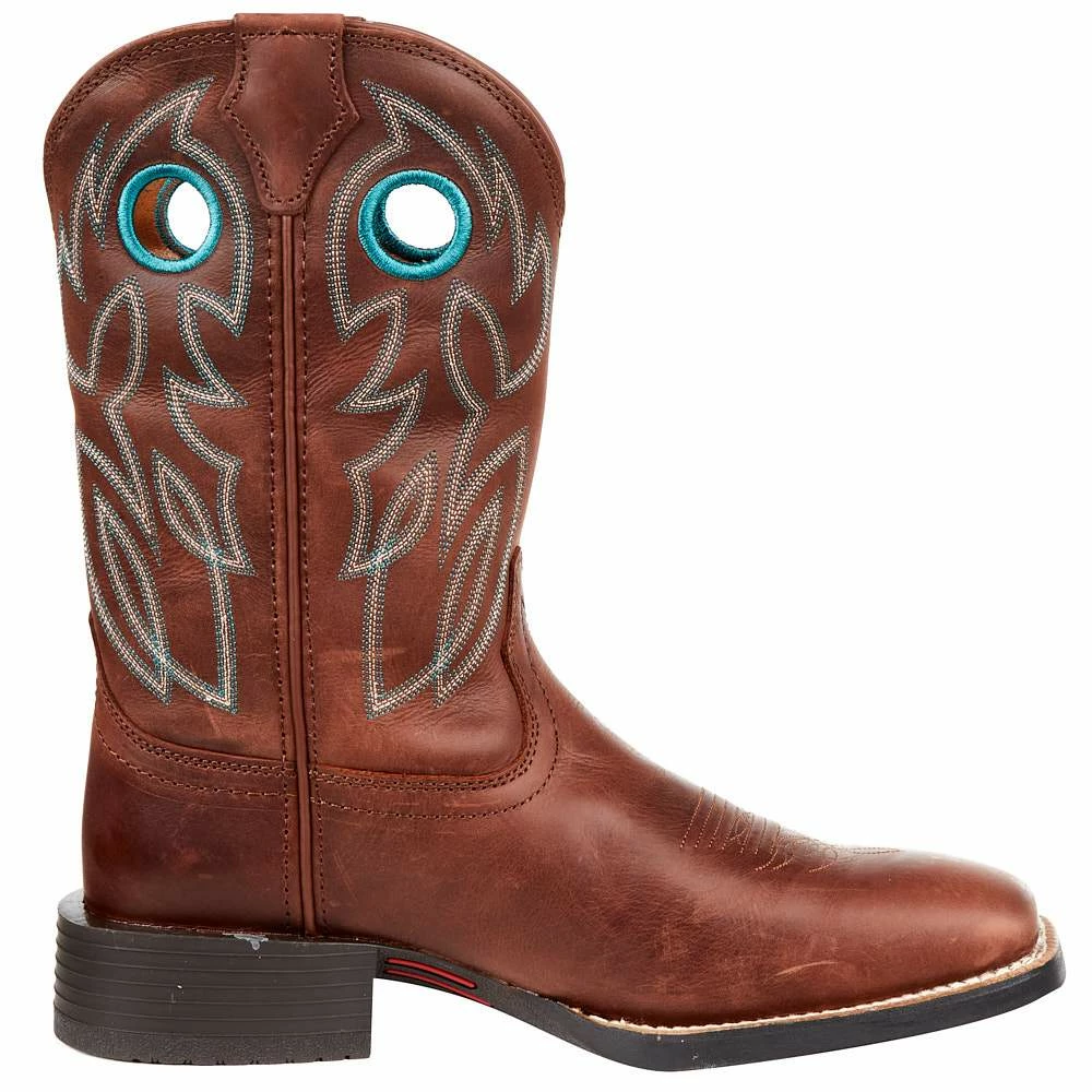 Justin Boots Men's Bowline Brandy 11in. Stampede Western Cowboy Boots 5 Justin Boots Men's Bowline Brandy 11in. Stampede Western Cowboy Boots - Image 3