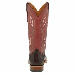 Tony Lama Women's Chocolate Caiman Boots -Justin Boots Store TLC TL5401L 2