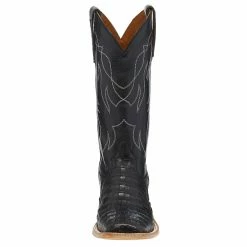 Tony Lama Women's Black Caiman Boots 7 Tony Lama Women's Black Caiman Boots -Justin Boots Store TLC TL5402L 1