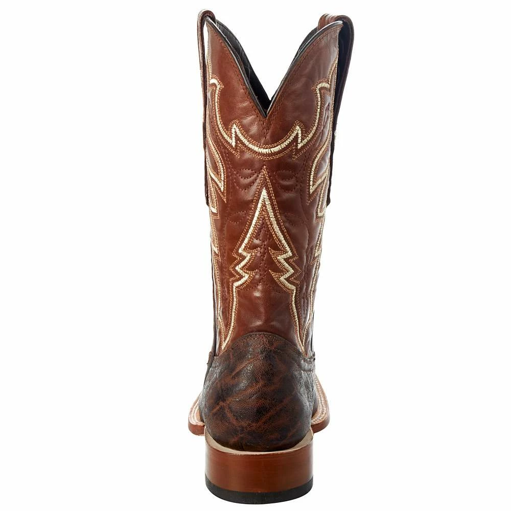 Tanner Mark Boots Men's Matte Chestnut Elephant Print 12in. Honey Volcano Top Boot 7 Tanner Mark Boots Men's Matte Chestnut Elephant Print 12in. Honey Volcano Top Boot - Image 5