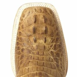 Men?s Tanner Mark Imitation Hornback Croc Antique Saddle With Mad Dog Honey Top Cowboy Boots 7 Men?s Tanner Mark Imitation Hornback Croc Antique Saddle With Mad Dog Honey Top Cowboy Boots -Justin Boots Store TM207001 2
