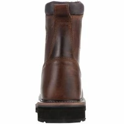 Justin Boot Company Mens Rugged Tan Steel Toe Lace Up Work Boots 9 Justin Boot Company Mens Rugged Tan Steel Toe Lace Up Work Boots -Justin Boots Store WK682 4