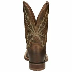 Tony Lama Men's Bowie Oak Brown 11in. TLX Performance Cowboy Boots -Justin Boots Store XT5104 4