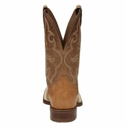 Tony Lama Men's Campbell Tan Smooth Ostrich 11in. TLX Performance Cowboy Boots 10 Tony Lama Men's Campbell Tan Smooth Ostrich 11in. TLX Performance Cowboy Boots -Justin Boots Store XT5105 3