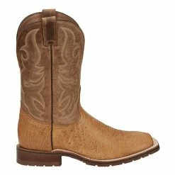 Tony Lama Men's Campbell Tan Smooth Ostrich 11in. TLX Performance Cowboy Boots 11 Tony Lama Men's Campbell Tan Smooth Ostrich 11in. TLX Performance Cowboy Boots -Justin Boots Store XT5105 4