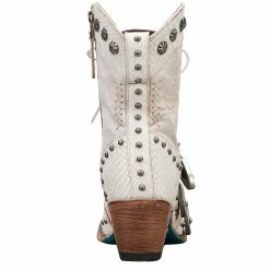 Lane Boots Women's Showdown Ceramic Crackle Snip Toe Bootie -Justin Boots Store lb0489a 04