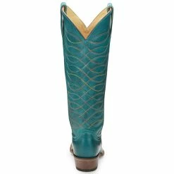 Justin Boots Women's Whitley Vintage Turquoise Justin Cowgirl Boots 10 Justin Boots Women's Whitley Vintage Turquoise Justin Cowgirl Boots -Justin Boots Store vn4460 3