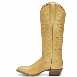 Justin Boots Women's Whitley Antique Yellow Vintage Justin Cowgirl Boots -Justin Boots Store vn4462 2