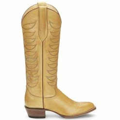 Justin Boots Women's Whitley Antique Yellow Vintage Justin Cowgirl Boots -Justin Boots Store vn4462 4